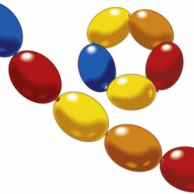 Guirlande ballonnen met verschillende kleurtjes