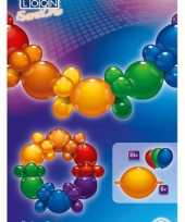 Boog guirlande regenboog ruim 2 meter