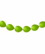 Knoop ballonnen lime groen